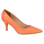 SAPATO SCARPIN FEMININO VIZZANO LARANJA INTENSE PELICA