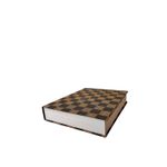 Livro Caixa Louis Vuitton Xadrez Pequeno