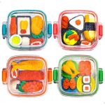 Kit de borrachinhas temáticas comidas japonesas