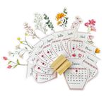 Calendário Personalizado Flores 2025