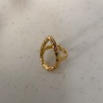 Anel gota orgânica vazada