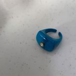 Anel azul deja vu blue