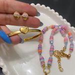 Bracelete infantil coração