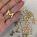 Colar personalizado letra