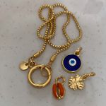 Colar patuá com porta pingente 