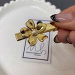 presilha de cabelo margarida