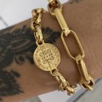 Pulseira São Bento elos português 