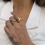 Anel Duplo Fio Minimalista