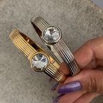 Bracelete Filete com Pedra Rivoli