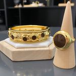 Bracelete Marroquino com Pontos de Luz