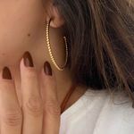 Brinco Argola Grande Torcida