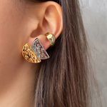 Brinco Meia Lua Orgânico