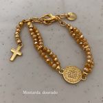 Pulseira Terço Cristal São Bento