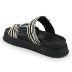 Papete Claudia Flatform Zebra