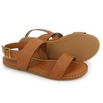 Sandália Júlia Conforto Camel
