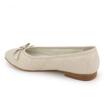 Sapatilha Clara Bico Fino Off White