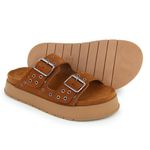 Papete Rosilda Flatform Camel