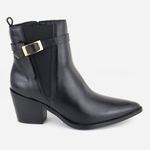 Bota Texana em Couro Bianca Preto
