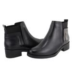 Bota Chelsea Casual Cano Curto Moda Maria Paula Preta