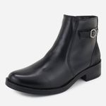 Bota Dia a Dia em Couro Alice Preto