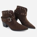 Bota Em Couro Country Heloísa Camurça Expresso