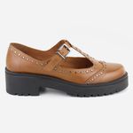 Mocassim Feminino Couro Valentina Camel