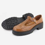 Mocassim Feminino Couro Valentina Camel