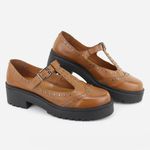 Mocassim Feminino Couro Valentina Camel