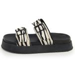 Papete Claudia Flatform Zebra