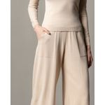 Calça Pure Algodão Bege-