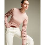 Blusa Império Rosa-