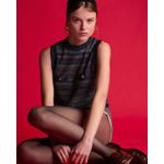 Blusa Colete Nuage Lurex Listras