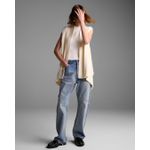 Colete Alongado Elis Off White