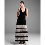 Vestido Longo Duetto Preto