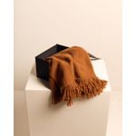 Manta com bolso Helena Marrom Ginger