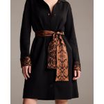 Casaco Trench Coat Panther Preto