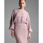 Pull Village Lilás Lurex