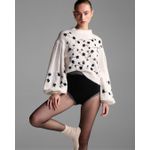 Pull Bordado Luisa Off White