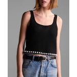 Top Regata Duetto Preto