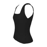 Blusa Basic Soul Decote Quadrado Preto
