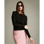 Blusa Preto Algodão