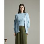 Casaco Damier Azul Claro+