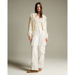Jaqueta Tranças Dinamarca Off White+