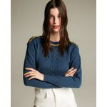 Blusa Bergen Azul Marinho-