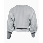 Blusa Guipir Cinza