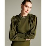 Blusa Moscou Verde Militar-