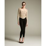 Blusa Faroe Decote Bege -