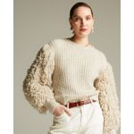 Blusa Alasca Bege Papiro-