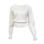 Blusa Letícia Manga Longa Branca