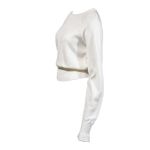 Blusa Letícia Manga Longa Branca